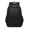 Mochila de viaje de negocios de gran capacidad para hombre con impresión de logotipo personalizado, adecuada para estudiantes de secundaria, preparatoria y universitarios.