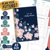 Bestseller transfronterizo: Planificador de 4 años 2027-2030, cuaderno de metas mensuales A5 encuadernado en espiral