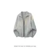 Cardigã de Zíper High-End Retrô Suéter com Lapela Masculino Feminino Outono Inverno Nova Marca Tendência Casal Malha Casual Solta