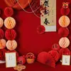 Estudio Fotográfico Tela de Fondo China Fotografía de Niños Disfraz Retrato Familiar de Año Nuevo Papel de Fondo Rojo