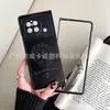 Adecuado para funda de teléfono móvil vivoxfold xfold + cuero mate plegable ligero y delgado anticaída carcasa dura carcasa protectora moda