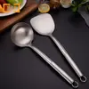 304 Utensilios de Cocina Acero Inoxidable Cuchara Uso Diario Espátula de Cocina Herramientas de Cocina Colador Suministros de Cocina Vajilla Cristalería
