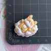 Dibujos Animados Animales Brillantes Cachorro Espacial Pegamento de Crema Accesorios de Resina Joyería DIY Pasador Collar Pegatina de Refrigerador Decoración