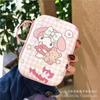 Bolsa de armazenamento para carregador, fone de ouvido, cabo de dados, caixa de armazenamento portátil, fofo, desenho animado, mini câmera, ccd, caixa de acabamento