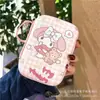 Bolsa para Carregador e Cosméticos, Cabo de Dados para Fone de Ouvido, Caixa de Armazenamento Portátil, Mini Câmera Fofa Cartoon CCD, Caixa Organizadora CCD