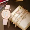 Directo de fábrica mariposa cinturón de moda para mujer pulsera de reloj de pulsera de cuarzo estudiante de mujer ocio una generación de pelo