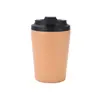 Caneca de Café de Aço Inoxidável 304 Estilosa para Negócios, Caneca de Bolso de Camada Dupla, Caneca Térmica para Beber Diretamente, Portátil para Exterior, para Carro