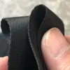 Cinta Plana Tejido Denso de Nylon Imitación, Colores Blanco y Negro, Cinta Hueca para Correas de Mochila, Correas de Mano, Cinturones de Seguridad para Sillas de Niño