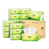 Xinxiangyin Série de Desfrute do Chá e da Seda Papel de Rosto Tamanho M Três Camadas 150 Lenços Faciais Domésticos Caixa Completa 24 Pacotes Dt32150
