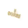Desea AliExpress Letras SAVAGE Colgante Grande Cadena Cubana Hip Hop Rap Callejero Aleación Full Diamante Collar de Personalidad