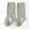 Calcetines para Niños Niños y Niñas Bebé Calcetines Infantiles Primavera Nuevos Color Caramelo Calcetines de Felpa de Algodón
