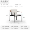 Sillón de sofá para exteriores para patio y áreas residenciales, asiento de ocio combinado impermeable y a prueba de sol de aleación de aluminio, mesa y silla de muebles de exterior