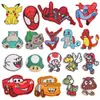Pegatinas de tela bordadas con combinación de personajes de dibujos animados, parches adhesivos termofusibles para decoración de ropa infantil DIY