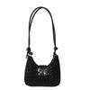 Bolso de moda para mujer, estilo coreano, de verano 2024, de alta gama, tejido, bandolera informal.