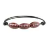 Fútbol Baloncesto Rugby Softbol Cuerda de Mano Trenzada Pulsera de Cuentas Set Suministro Exclusivo Transfronterizo Venta Caliente en Amazon