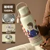 Nuevo Vaso Termo con Revestimiento de Acero Inoxidable 316, Vaso Doble para Beber de Aspecto Elegante, Vaso con Pajita, Vaso Portátil de Gran Capacidad