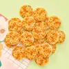 Pan de Chocolate Simulado, Tartaletas de Huevo, Galletas, Juguetes de Comida, Juguetes Hechos a Mano para Armar, Accesorios de Resina, Adornos Miniatura Tridimensionales
