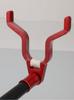 Aleación de aluminio y magnesio rodillo para objetos grandes cabeza de cuerno cabeza de asta soporte para objetos grandes cabeza soporte para caña de pescar accesorios accesorios para equipo de pesca pesca