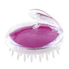 Herramienta para champú, cepillo para champú con masajeador de cabeza, cepillo de baño, peine masajeador para lavar el cabello, cepillo de champú de silicona creativo, cepillo suave