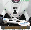 Tornillos de aleación de titanio para motocicleta Zxjc Zhang Xue 500 Rr, Tornillos modificados, Titanio quemado dorado, Negro caramelo