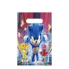 Venta Cruzada Más Vendida Vajilla Desechable Temática de Sonic, Vasos de Papel, Platos de Papel, Servilletas de Papel, Cuchillos, Tenedores, Cucharas, Set de Decoración de Cumpleaños