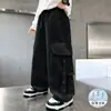 Pantalones Cargo Casuales Finos Nuevos de Verano para Niños, Pantalones Sueltos Transpirables Anti-Mosquitos para Niños Pequeños y Mayores