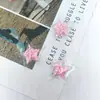 Flor de zapato de estrella de cinco puntas de TPU de arena movediza tridimensional, accesorio de zapato con agujeros de burbuja, zapato casual, accesorio de zapato, ropa para zapatos, decoración de equipaje