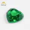 Amor Collar de zirconita plana con corte inferior Joyería al por mayor Colección de zirconitas Wuzhou fabricantes de fuente de piedra desnuda de gema artificial