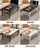 Mesa de Café Plegable Sala de Estar Hogar Rectangular Baja Mesa Exterior Alquiler Habitación Mesa Auxiliar Mesa de Comedor Plegable Mesa Cuadrada Simple
