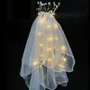 Velo de Jardín de Infancia para el Día de la Madre 520 Regalo Seis Días Velo Brillante Súper Hada Infantil con Velo de Luz Flash