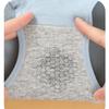 Calzones de Algodón de Color Sólido con Grafeno, Cintura Alta, Vientre, para Mujer, Estampados, Transpirables, Talla Grande, Cadera, Calzoncillos Elásticos para Mujer