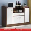 Aparador, Armário de Vinho, Armário, Fogão de Cozinha Doméstico Minimalista Moderno, Armário de Chá, Prateleira de Micro-ondas Montada na Parede para Sala de Estar