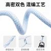 Cable trenzado de tres en uno tipo macarón es adecuado para línea de carga de teléfono móvil tres en uno Apple Huawei Android línea de datos de carga rápida