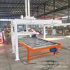 Estrutura de pórtico alimentando placa de silicato de cálcio máquina de colagem de couro de alumínio placa de alumínio cor de placa de aço equipamento automático de colagem plana