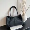 Bolsa de Gran Capacidad para Mujer 2025 Nueva Moda Otoño Estilo Perezoso Simple Bolso de Hombro Ropa de Trabajo Bolso de Mano Tote Casual