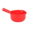 Cuchara de agua de plástico cuchara de agua de plástico integrada Cocina hogar plástico engrosado rojo mediano