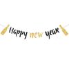 Banderas colgantes de la popular serie de Año Nuevo de Amazon, HappyNewYear, suministros para el diseño de lugares de celebración de Año Nuevo.