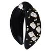 Diadema de Halloween con diseño de explosiones de Amazon, accesorios creativos de fantasmas en blanco y negro, estilo Diablo, accesorios para el cabello con personalidad para fiestas y festividades.