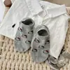 Calcetines Invisibles de Verano para Mujer 2025 Calcetines de Barco Lindos de Dibujos Animados Silicona Antideslizante Estilo Japonés Calcetines Bajos Sin Costuras de Gatito
