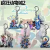 Zootopia 2 Nick Judy Gary Llavero Acrílico Ins de Alto Valor Mochila Mercancía de Película Colgante