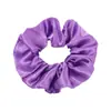 Venta caliente transfronteriza de Amazon nuevo anillo de intestino grueso multicolor de color sólido anillo elástico para el cabello anillo para el cabello de tela de color al por mayor