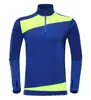 Traje de Uniforme de Futebol de Veludo com Mangas Longas para Crianças e Adultos Jersey Outono e Inverno Roupas de Treino de Manga Longa Jaqueta para Alunos do Ensino Fundamental