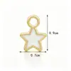 Acessórios para Joias DIY do Fabricante Brincos de Estrela Pentagrama Brincos de Planeta Pequeno Lua Pingente de Pulseira Chaveiro