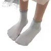 Calcetines Rayados para Mujer, Algodón Puro, Estilo Delgado de Verano, Patrón de Corazón Bordado, Cuadros, Borde Enrollado, Calcetines de Media Pantorrilla, Calcetines Largos de Dongdaemun