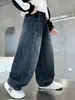 Jeans de Moda Casual Nuevos para Otoño 2026 para Niños, Pantalones Largos Sueltos con Estilo para Niños Mayores, Tendencia de Primavera y Otoño