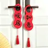 Decoraciones para inauguración de casa, colgantes para manijas de puerta, colgantes de decoración para casa nueva, suministros para ceremonia de mudanza al por mayor