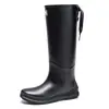 Botas de Lluvia de Moda para Mujer, Impermeables, Antideslizantes, Cálidas, para Pesca, Trabajo, Botas para Todas las Estaciones, Entrega, Zapatos de Goma, Botas de Agua