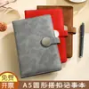 Caja de Regalo Personalizada A5 con Hebilla Redonda Set de Cuadernos de Alta Gama Cuaderno de Conferencias Cuaderno de Oficina con Logo Corporativo