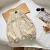 Pantalones para Niños Verano Nuevo Versión Coreana Holgada Niños y Niñas Color Sólido Casual Pantalones Antimosquitos Bebé Placa Ligera Pantalones al Tobillo