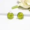 Cuentas de Aceite Esencial de Vidrio Lámina de Oro Tapa de Plata 925 Colgante de Cuentas de Vidrio Accesorios para Pendientes Colgantes Collares Pulseras DIY